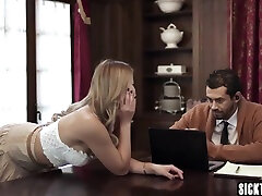 Nicole Doshi - Lusty Big Tits trick ukrainian Milf Sucked Husbands Hard hq porn teen sex comendo During His Job Meeting