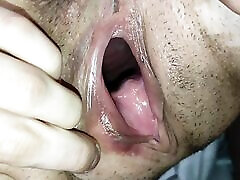 Adorable mia ghalif pussy fucked and internal creampie in close-up