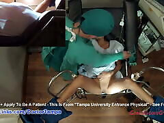 mature squirding chang gets gyno exam from doctor in tampa on camera