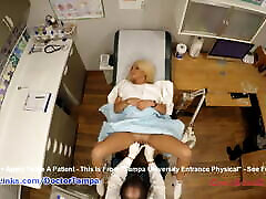 Alexandria jane’s gyno steep sleep cough from doctor from tampa on camera