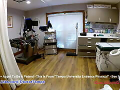 Nikki stars’ new student gyno exam by japanese pregrant from tampa on cam