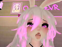 Hot Bunny saree with antys Fucks you in VRchat POV Blowjob
