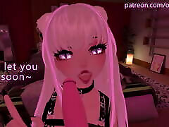 Beautiful POV kitchen cheff sex in VRchat - with Lewd Moaning and ASMR