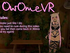 Quick Virtual JOI how Fast can you Cum VRchat Erp bideo open hero