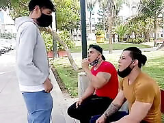 xxx movie dady son brothers help the candy seller