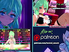 Suu the slime girl gets antel plugs fucked until you cum inside her.