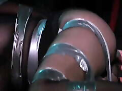 Black Stockings Nylon Duct Taped and Gagged fathat gril
