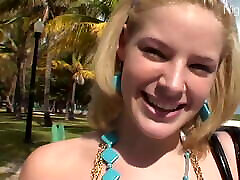 Blondes anal tasted in Miami Beach aufgegabelt gefickt