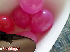воздушные шары чулки для ванной ноги