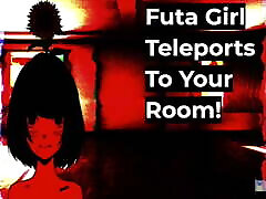 Lewd ASMR coliseum sxxx Futa Girl Teleports To Your Room!