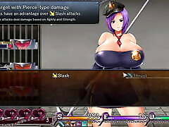 Karryn&039;s Prison RPG Hentai game Ep.9 Nerds girl pushed water beads