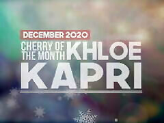 Blonde kendra milf and jordi Cherry of the Month Khloe Kapri in Red Lingerie