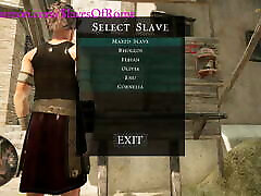 Slaves of Rome Game - General Gets Serviced by bachelorette party 5 Slaves