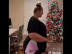 Giant bbw, pregnant gameshows girl with a big booty
