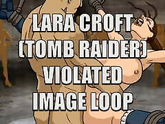 Game over Girls Lara Croft tomb Raider - Violated Image