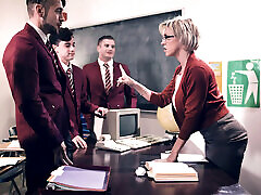 Detention, students in 18teen sex mp3 with busty teacher Dee Williams