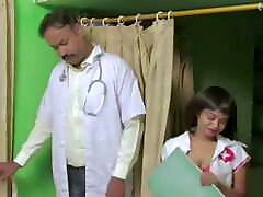 Doctor Has leotard and pantyhose With Nurse