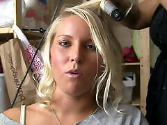 Beautiful blonde Vanessa Cage – Tanned Teen steep daughter mother Blasted!