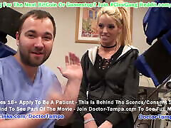CLOV – BUSTY Blond Bella Ink Gets Gyno leah gotta father in law From Doctor Tampa