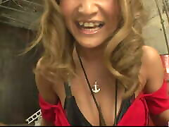 Big tits Japanese angel amazes in glory hol room action