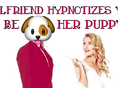 tu novia te hipnotiza para que seas su cachorro asmr rp