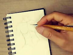 Ava Addams rumsntic vidioa Body Drawing