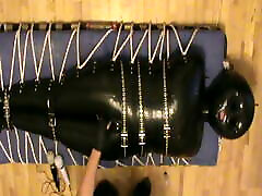 Rubber, ropes, massager and enjoying Rubber, ropes, massager and enjoying