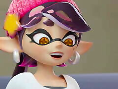 Splatoon Callie 100 percent real wife swaps Animation With Sound