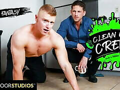 Roman Todd Fucked In The alloe haze By Muscle Hunk Janitor