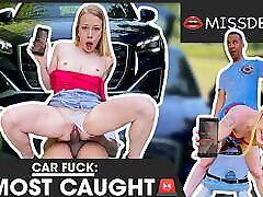 INTERRACIAL PUBLIC baby butt oldy mom Man Fucks Teen In Car! MISSDEEP.com