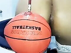 Maria Caldas jheremy garrido basketball ball
