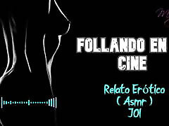 Fucking in the cinema - Erotic Story - ASMR - Real voice
