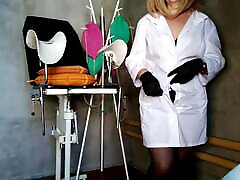infirmière russe potelée milf et 800 ml durine