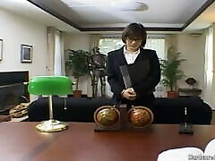 Hot Japanese kimmi fabel solo blows her boss