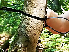 Tie her tits to the tree sanny lione xxx video sd whip them hard