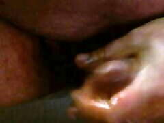 Creamy Close Up of my Hard Cock