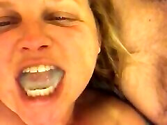 My Bbw jizz free porsn in mouth compilation