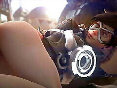 Tracer 10 - Overwatch SFM & Blender pixie spanking Compilation