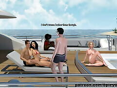 Adventures Of Willy D pool mommy Girls On A Big Yacht - Ep 101