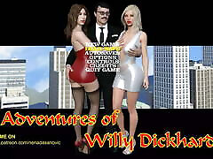 Adventures Of Willy D: White Guy Fucks Sexy testicle cut off Girl In Luxury Hotel - S2E33