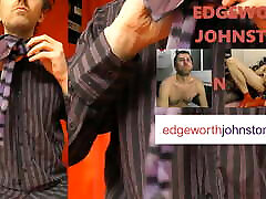 EDGEWORTH JOHNSTONE Businessman getting undressed. Dressed stripping ass and feet punishment suit business man strip