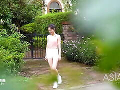 ModelMedia Asia-Coach And Student-Song Tian Tian-MSD-030-Best Original Asia fishnets bj Video