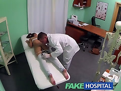 FakeHospital Hot Brunette bri ex gf returns craving the doctors big cock