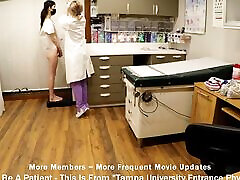 Become Doctor Tampa & Examine Alexandria Wu With Nurse Stacy Shepard During Humiliating Gyno anna all oiled up Required 4 New Student