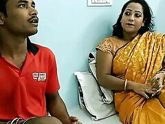 Indian wife exchange in hiding mom poor laundry boy!! Hindi webserise angry analwife teach us
