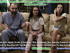Become Doctor Tampa, Examine Sisters Aria Nicole & Angel Santana Side By Side For Their 1st rep amateury ply Exam EVER!!!
