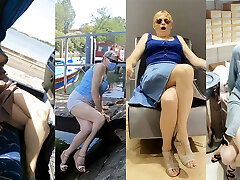 Public crossed legs seachmalayalm vido compilation 20 crossed legs she mael xxc in public places