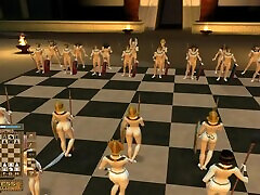 Chess porn. 3D mighty girl mind mastered xxx game review
