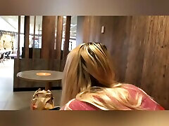 Risking It All Lucky McDonald’s miki satomother in law Fucks Unhappy Customer On Cafe Lobby Table