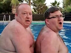 Daddy Fucks Boy In Swimming Pool